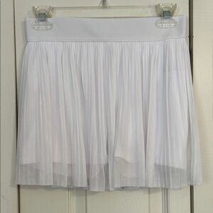 KYODAN Size Small White Skater Skirt Skort Bike Shorts Tennis Golf Athleisure
